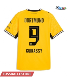 Günstige Borussia Dortmund Serhou Guirassy #9 Heimtrikot 2026-27 Kurzarm